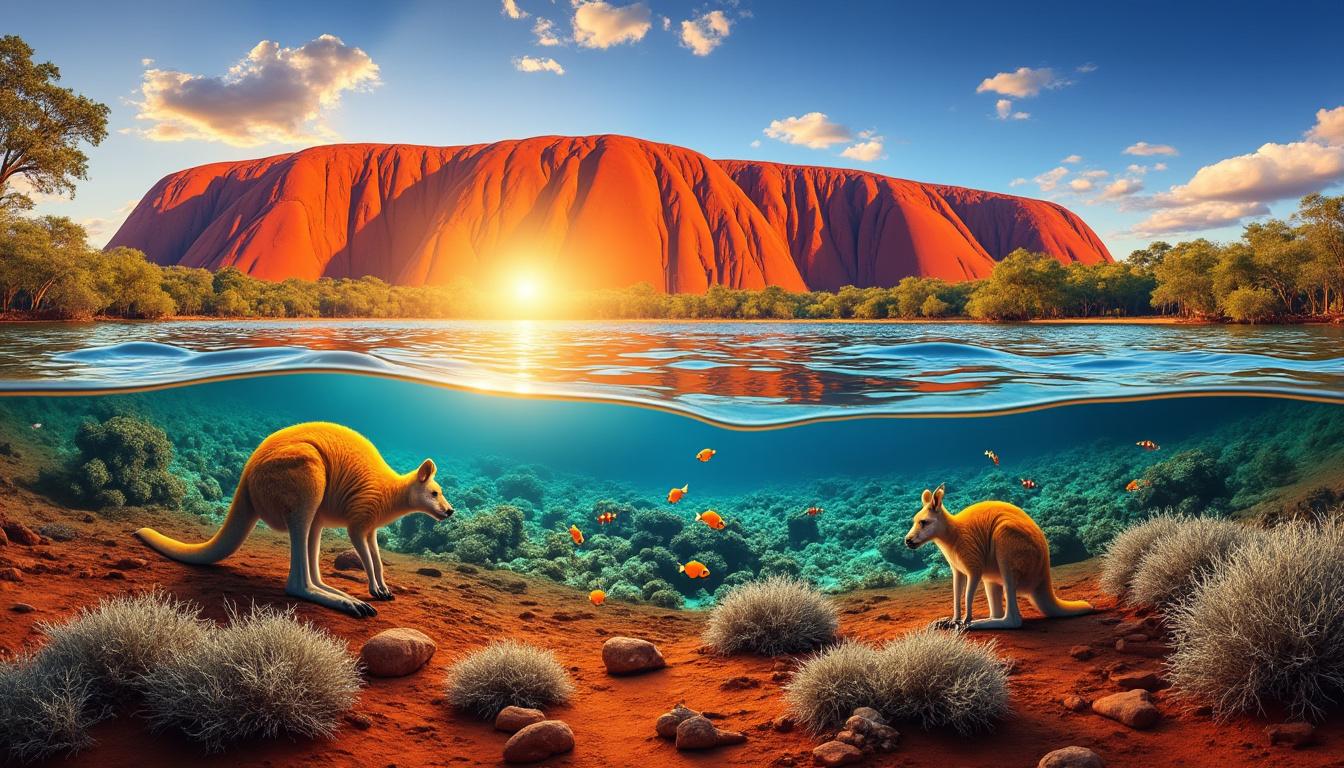 explorez les merveilles naturelles de l'australie, des plages de sable blanc aux parcs nationaux époustouflants, pour une aventure inoubliable au cœur de la nature.