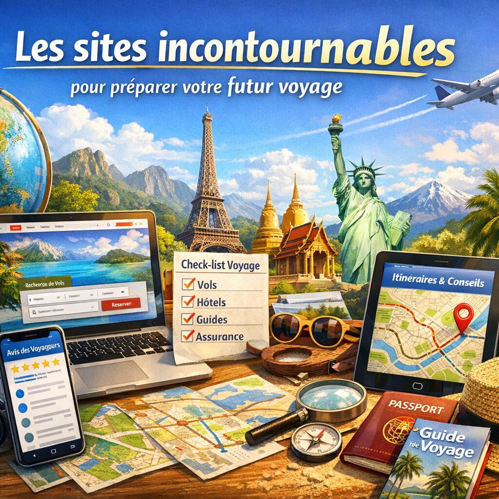 Les sites incontournables pour préparer votre futur voyage