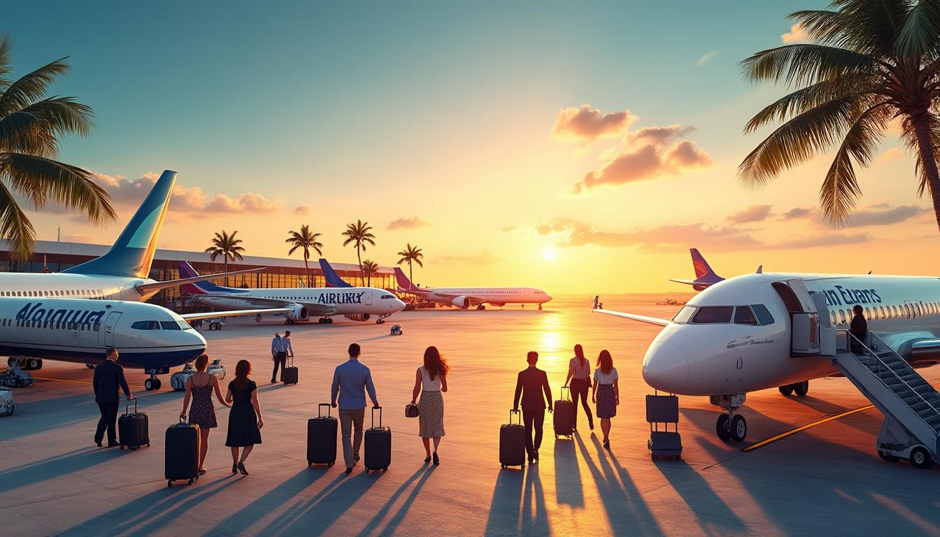 trouvez la compagnie aérienne parfaite pour vos prochaines vacances et voyagez en toute sérénité grâce à nos conseils et comparatifs.
