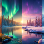 découvrez la laponie sous toutes ses facettes, à chaque saison, pour un voyage magique entre paysages colorés et jeux de lumières féeriques.