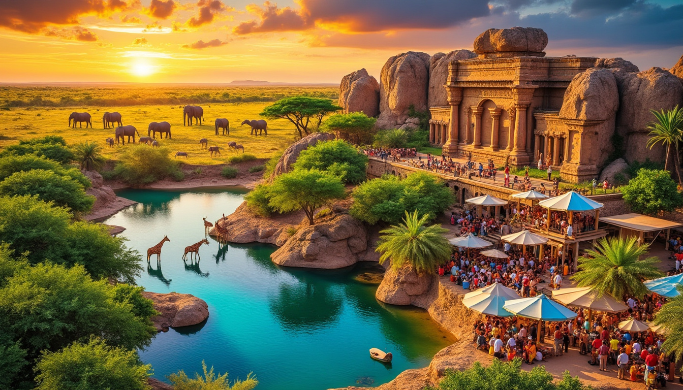 explorez les trésors cachés de l'afrique avec notre sélection de destinations incontournables pour un voyage inoubliable alliant aventure, culture et paysages époustouflants.